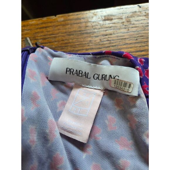 Prabal Gurung Jackie Twist Front Dress sz 12 - Picture 3 of 6